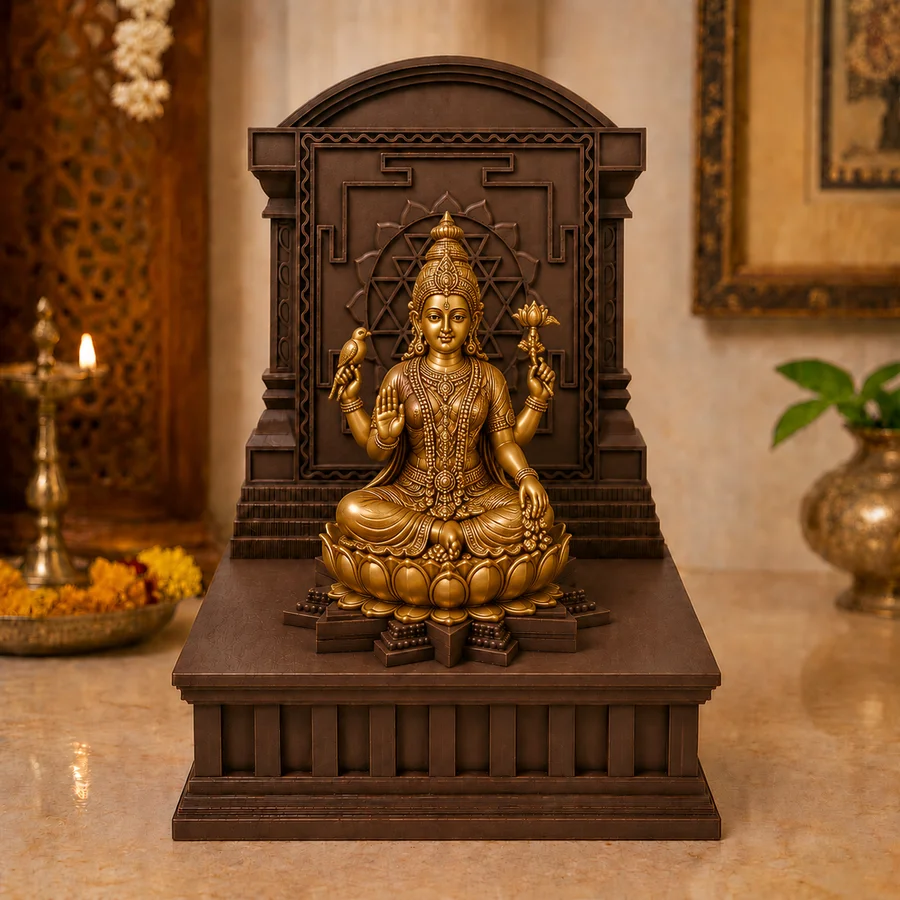 Sri Chakra Simhasanam Goddess Meenakshi